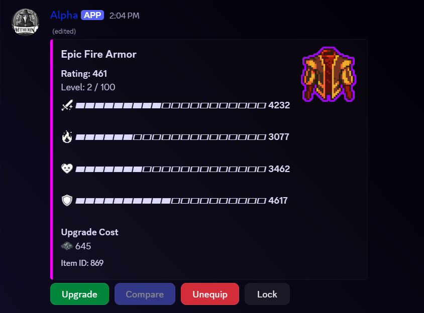 Gear Stats